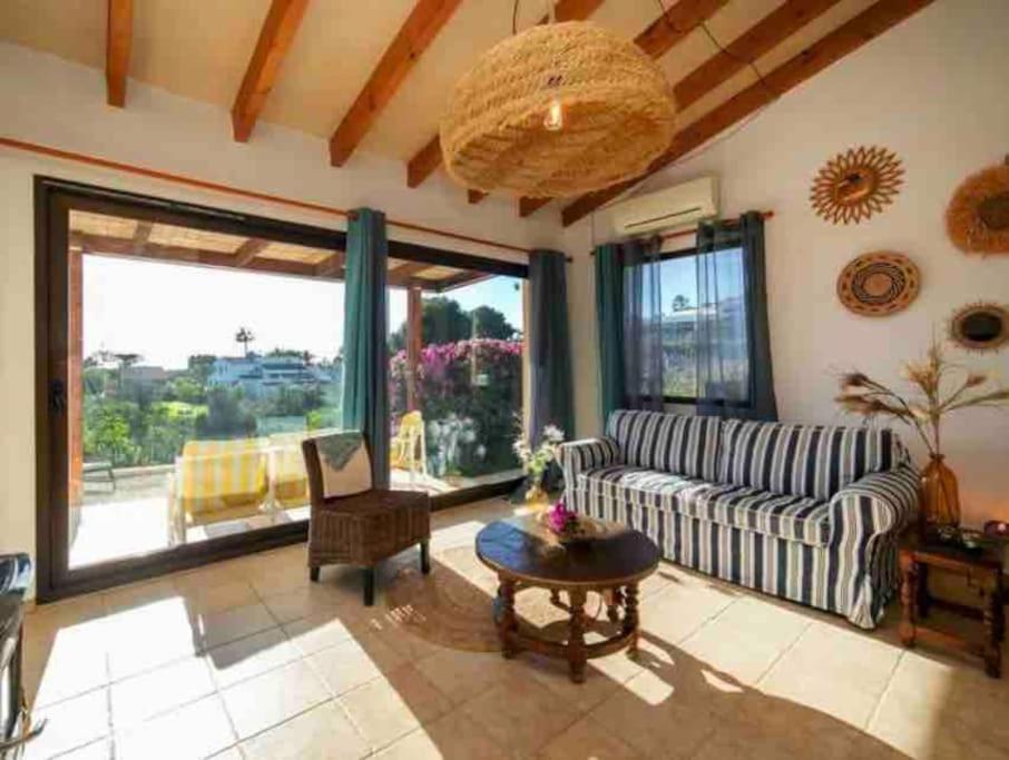 Private Apartment ' Estufa' With A Beautiful View Teulada Exterior photo